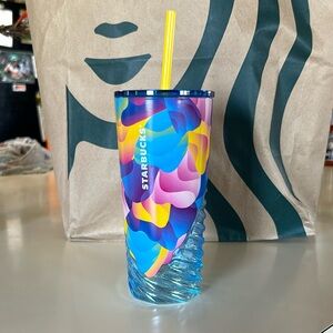 Limited edition Starbucks tumbler, 18oz, spring 2024